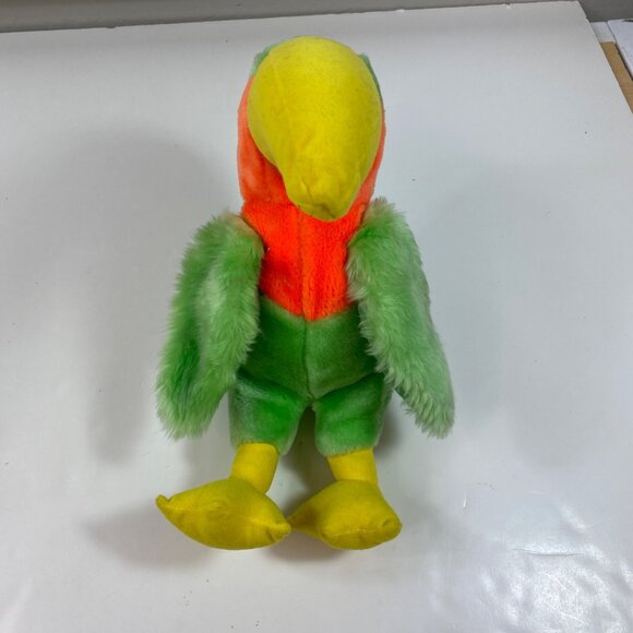 Dole 1983 Bananimal Toucan Plush Stuffed Animal Stuffie Green Yellow Advertising - Picture 13 of 16